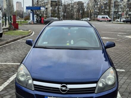 Синий Опель Астра, объемом двигателя 1.9 л и пробегом 277 тыс. км за 4400 $, фото 1 на Automoto.ua