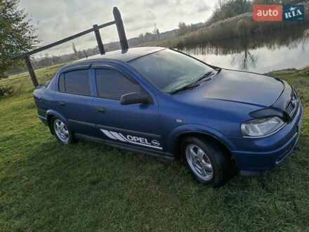 Опель Астра 2006 у Братском на Automoto.ua Синій Опель Астра, об'ємом двигуна 1.4 л та пробігом 246 тис. км за 4200 $, фото 1 на Automoto.ua