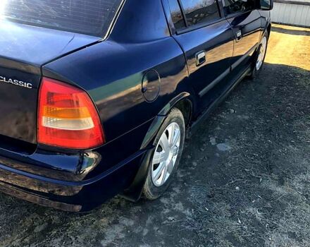 Синий Опель Астра, объемом двигателя 1.6 л и пробегом 180 тыс. км за 3000 $, фото 1 на Automoto.ua