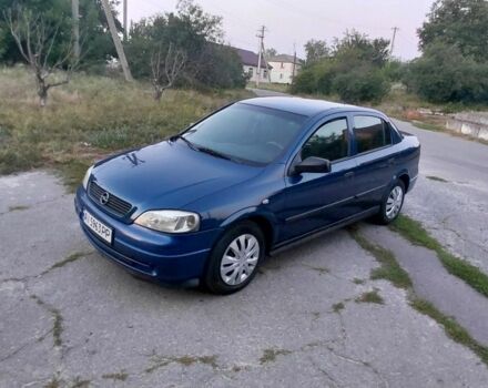 Синій Опель Астра, об'ємом двигуна 0 л та пробігом 165 тис. км за 4111 $, фото 1 на Automoto.ua