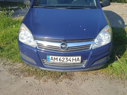 Синий Опель Астра, объемом двигателя 1.4 л и пробегом 97 тыс. км за 5100 $, фото 1 на Automoto.ua