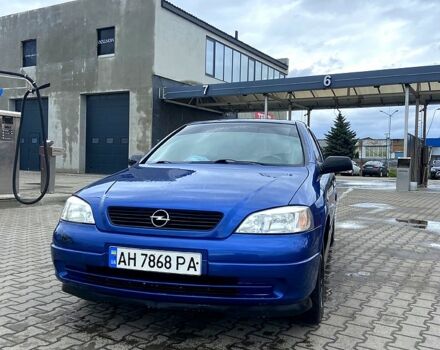 Синій Опель Астра, об'ємом двигуна 1.4 л та пробігом 191 тис. км за 3500 $, фото 1 на Automoto.ua