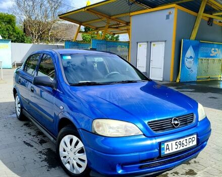 Синій Опель Астра, об'ємом двигуна 1.6 л та пробігом 303 тис. км за 3000 $, фото 1 на Automoto.ua