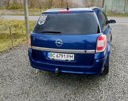 Синий Опель Астра, объемом двигателя 1.7 л и пробегом 330 тыс. км за 4400 $, фото 1 на Automoto.ua