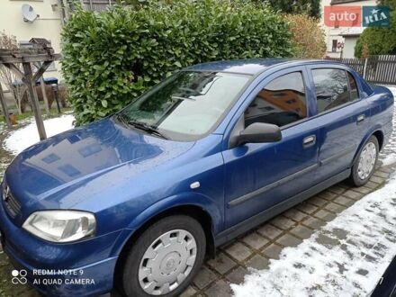 Опель Астра 2008 в Славянске на Automoto.ua Синий Опель Астра, объемом двигателя 1.4 л и пробегом 226 тыс. км за 5192 $, фото 1 на Automoto.ua