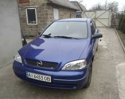 Синій Опель Астра, об'ємом двигуна 1.4 л та пробігом 195 тис. км за 3500 $, фото 1 на Automoto.ua