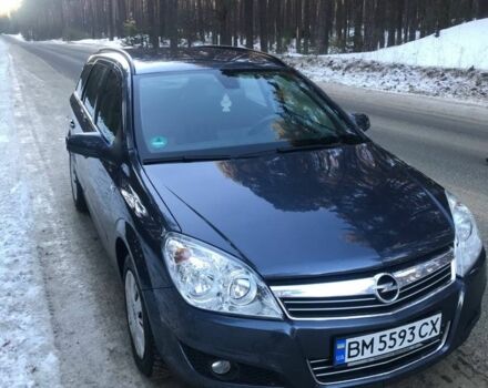 Синий Опель Астра, объемом двигателя 1.6 л и пробегом 248 тыс. км за 5450 $, фото 1 на Automoto.ua