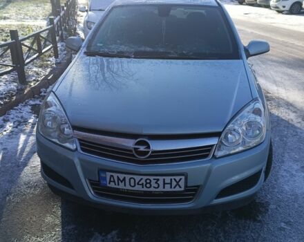 Синий Опель Астра, объемом двигателя 1.6 л и пробегом 255 тыс. км за 5500 $, фото 1 на Automoto.ua