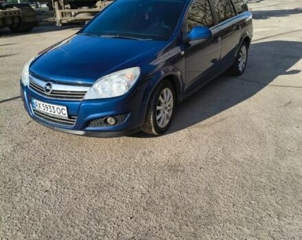 Синий Опель Астра, объемом двигателя 1.6 л и пробегом 245 тыс. км за 5100 $, фото 1 на Automoto.ua