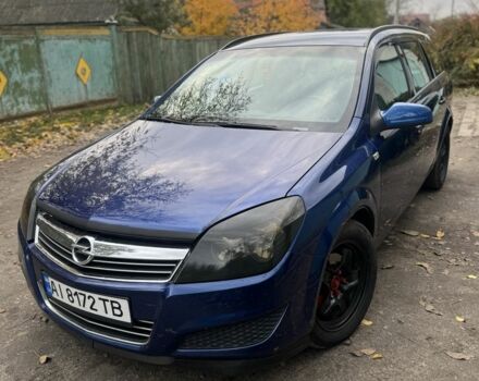 Синий Опель Астра, объемом двигателя 1.7 л и пробегом 240 тыс. км за 5000 $, фото 1 на Automoto.ua