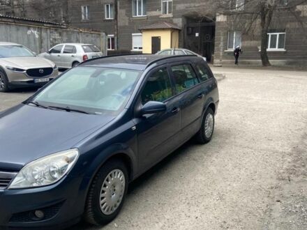 Синий Опель Астра, объемом двигателя 1.6 л и пробегом 220 тыс. км за 5500 $, фото 1 на Automoto.ua