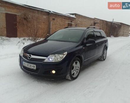 Синий Опель Астра, объемом двигателя 1.3 л и пробегом 242 тыс. км за 5000 $, фото 1 на Automoto.ua