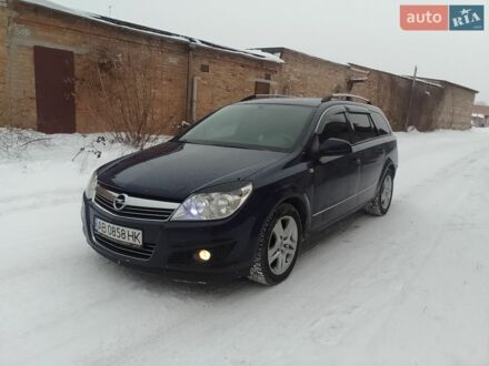 Синий Опель Астра, объемом двигателя 1.3 л и пробегом 242 тыс. км за 4500 $, фото 1 на Automoto.ua