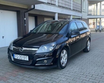 Синий Опель Астра, объемом двигателя 1.9 л и пробегом 200 тыс. км за 1219 $, фото 1 на Automoto.ua