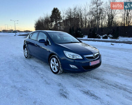 Синий Опель Астра, объемом двигателя 1.6 л и пробегом 129 тыс. км за 8900 $, фото 1 на Automoto.ua