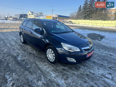 Синий Опель Астра, объемом двигателя 1.6 л и пробегом 166 тыс. км за 7700 $, фото 1 на Automoto.ua