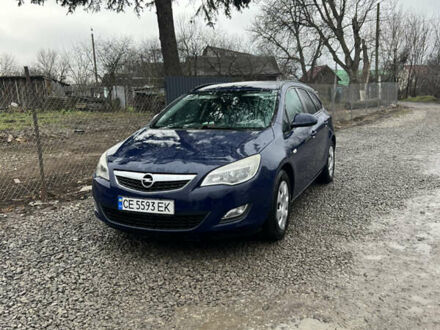 Синий Опель Астра, объемом двигателя 1.7 л и пробегом 233 тыс. км за 6300 $, фото 1 на Automoto.ua