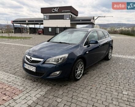 Синий Опель Астра, объемом двигателя 1.69 л и пробегом 276 тыс. км за 6200 $, фото 1 на Automoto.ua