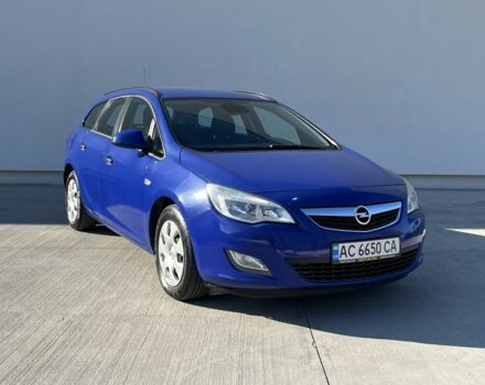 Синий Опель Астра, объемом двигателя 1.7 л и пробегом 286 тыс. км за 6500 $, фото 1 на Automoto.ua