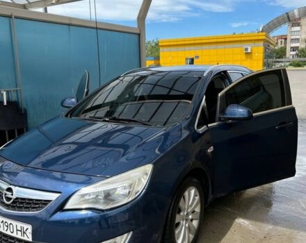 Синий Опель Астра, объемом двигателя 1.7 л и пробегом 150 тыс. км за 7800 $, фото 1 на Automoto.ua