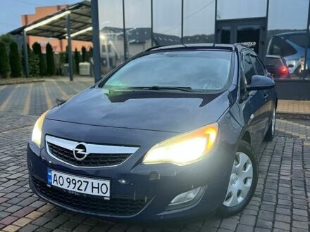 Синий Опель Астра, объемом двигателя 1.3 л и пробегом 264 тыс. км за 5800 $, фото 1 на Automoto.ua