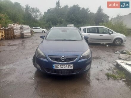 Синій Опель Астра, об'ємом двигуна 2 л та пробігом 260 тис. км за 5200 $, фото 1 на Automoto.ua