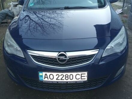 Синий Опель Астра, объемом двигателя 1.25 л и пробегом 289 тыс. км за 5700 $, фото 1 на Automoto.ua