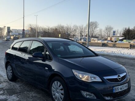 Синий Опель Астра, объемом двигателя 1.6 л и пробегом 180 тыс. км за 5800 $, фото 1 на Automoto.ua