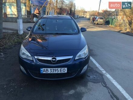 Синий Опель Астра, объемом двигателя 1.7 л и пробегом 219 тыс. км за 7500 $, фото 1 на Automoto.ua