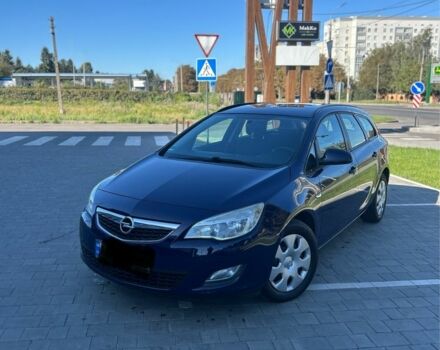 Синий Опель Астра, объемом двигателя 1.3 л и пробегом 191 тыс. км за 5950 $, фото 1 на Automoto.ua