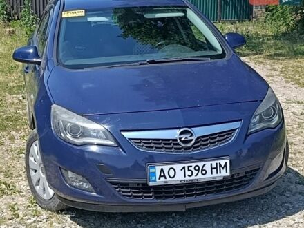 Синий Опель Астра, объемом двигателя 1.69 л и пробегом 363 тыс. км за 5300 $, фото 1 на Automoto.ua