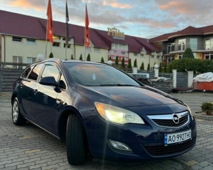 Синий Опель Астра, объемом двигателя 1.3 л и пробегом 265 тыс. км за 5350 $, фото 1 на Automoto.ua