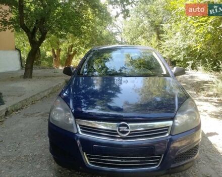 Синий Опель Астра, объемом двигателя 1.7 л и пробегом 320 тыс. км за 4500 $, фото 1 на Automoto.ua