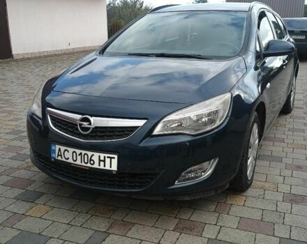 Синій Опель Астра, об'ємом двигуна 1.7 л та пробігом 230 тис. км за 6700 $, фото 1 на Automoto.ua