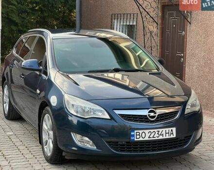 Синий Опель Астра, объемом двигателя 1.7 л и пробегом 219 тыс. км за 6299 $, фото 1 на Automoto.ua