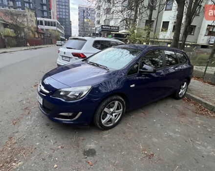 Синий Опель Астра, объемом двигателя 1.69 л и пробегом 250 тыс. км за 6500 $, фото 1 на Automoto.ua