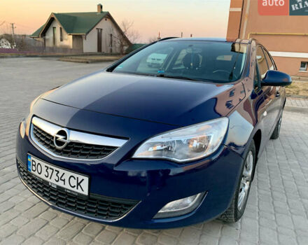 Синий Опель Астра, объемом двигателя 1.3 л и пробегом 248 тыс. км за 5750 $, фото 1 на Automoto.ua