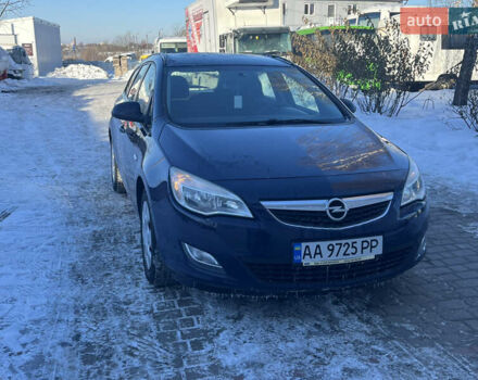 Синій Опель Астра, об'ємом двигуна 1.3 л та пробігом 243 тис. км за 6400 $, фото 1 на Automoto.ua