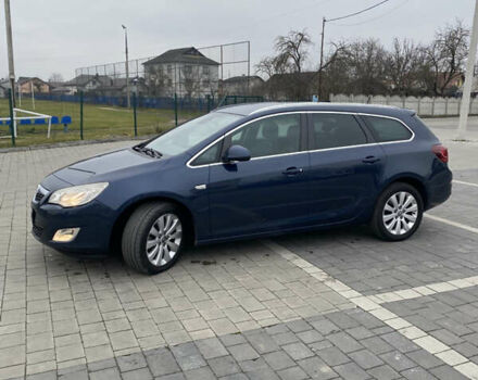 Синий Опель Астра, объемом двигателя 2 л и пробегом 258 тыс. км за 7500 $, фото 1 на Automoto.ua