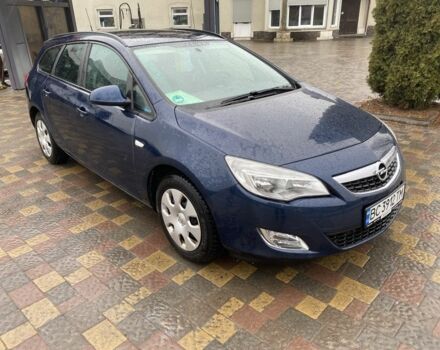Синий Опель Астра, объемом двигателя 1.7 л и пробегом 274 тыс. км за 7300 $, фото 1 на Automoto.ua
