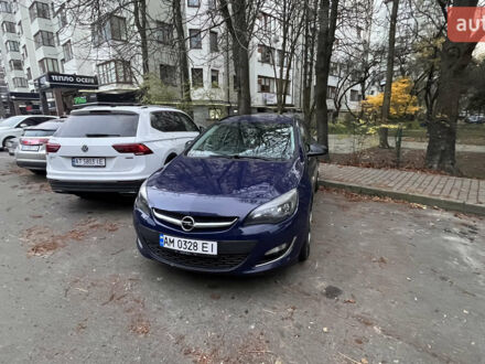 Синий Опель Астра, объемом двигателя 1.69 л и пробегом 250 тыс. км за 6000 $, фото 1 на Automoto.ua