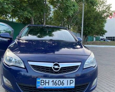 Синий Опель Астра, объемом двигателя 1.3 л и пробегом 260 тыс. км за 6400 $, фото 1 на Automoto.ua