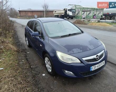 Синий Опель Астра, объемом двигателя 1.69 л и пробегом 287 тыс. км за 7500 $, фото 1 на Automoto.ua