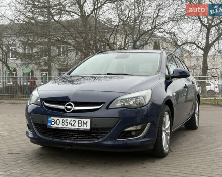 Синий Опель Астра, объемом двигателя 1.7 л и пробегом 230 тыс. км за 7999 $, фото 1 на Automoto.ua