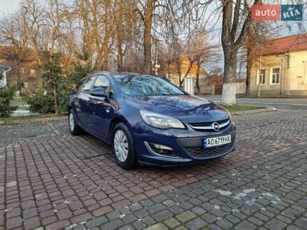 Синий Опель Астра, объемом двигателя 1.7 л и пробегом 255 тыс. км за 7500 $, фото 1 на Automoto.ua