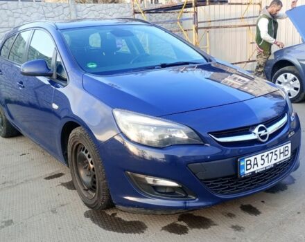 Синий Опель Астра, объемом двигателя 1.2 л и пробегом 270 тыс. км за 6500 $, фото 1 на Automoto.ua