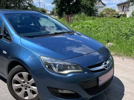 Синий Опель Астра, объемом двигателя 1.7 л и пробегом 247 тыс. км за 7200 $, фото 1 на Automoto.ua