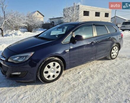 Синий Опель Астра, объемом двигателя 1.3 л и пробегом 184 тыс. км за 9000 $, фото 1 на Automoto.ua