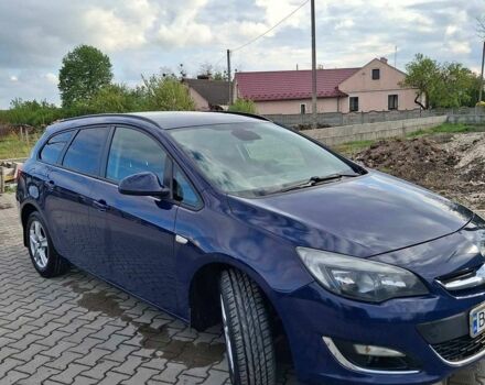 Синий Опель Астра, объемом двигателя 1.7 л и пробегом 328 тыс. км за 5700 $, фото 1 на Automoto.ua