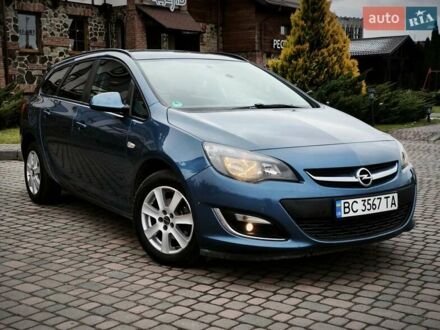 Синий Опель Астра, объемом двигателя 1.6 л и пробегом 190 тыс. км за 6900 $, фото 1 на Automoto.ua